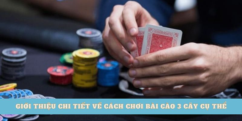 Giới thiệu chi tiết về cách chơi bài cào 3 cây cụ thể